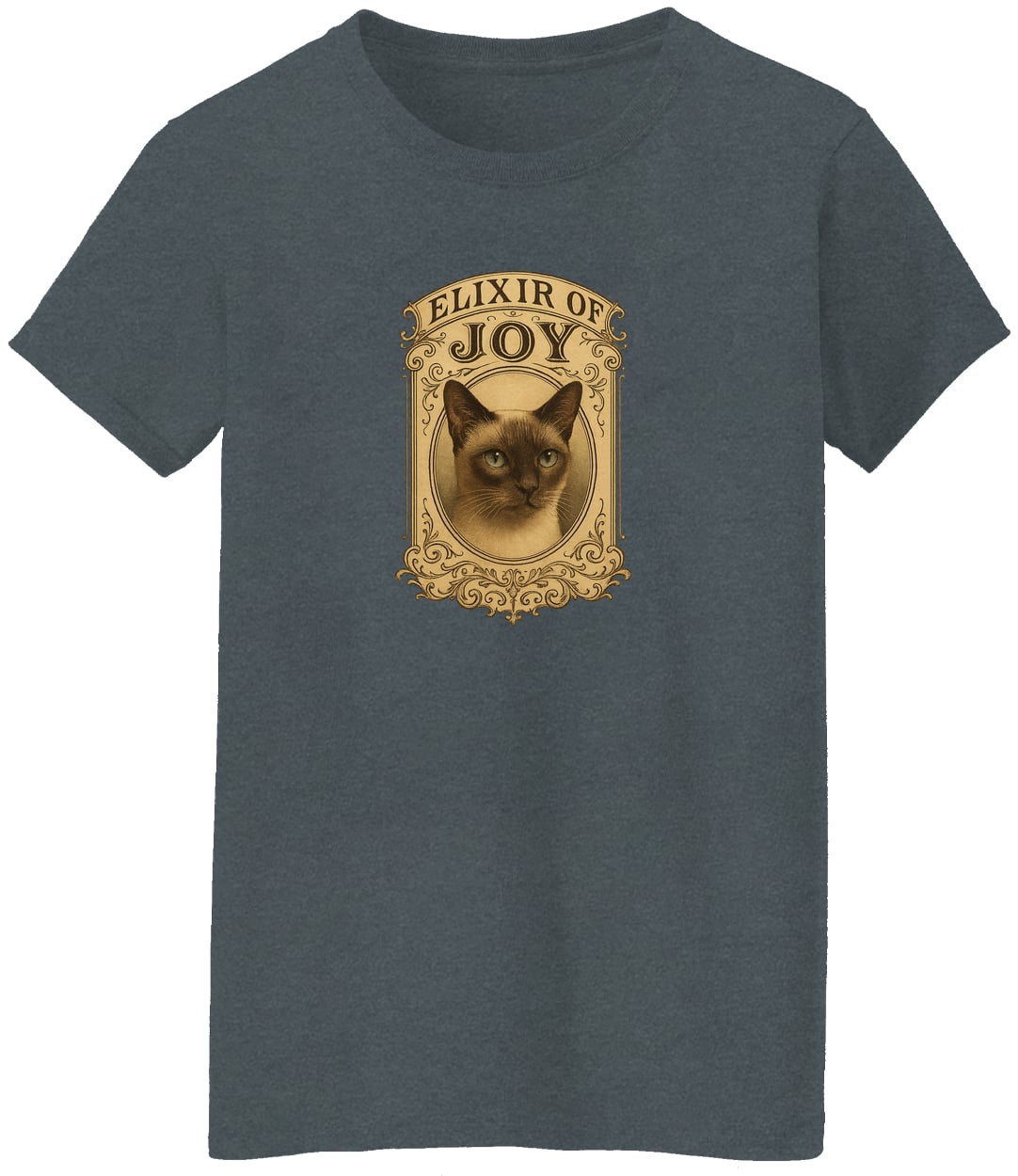 G500L Ladies' 5.3 oz. T-Shirt - Dark Heather