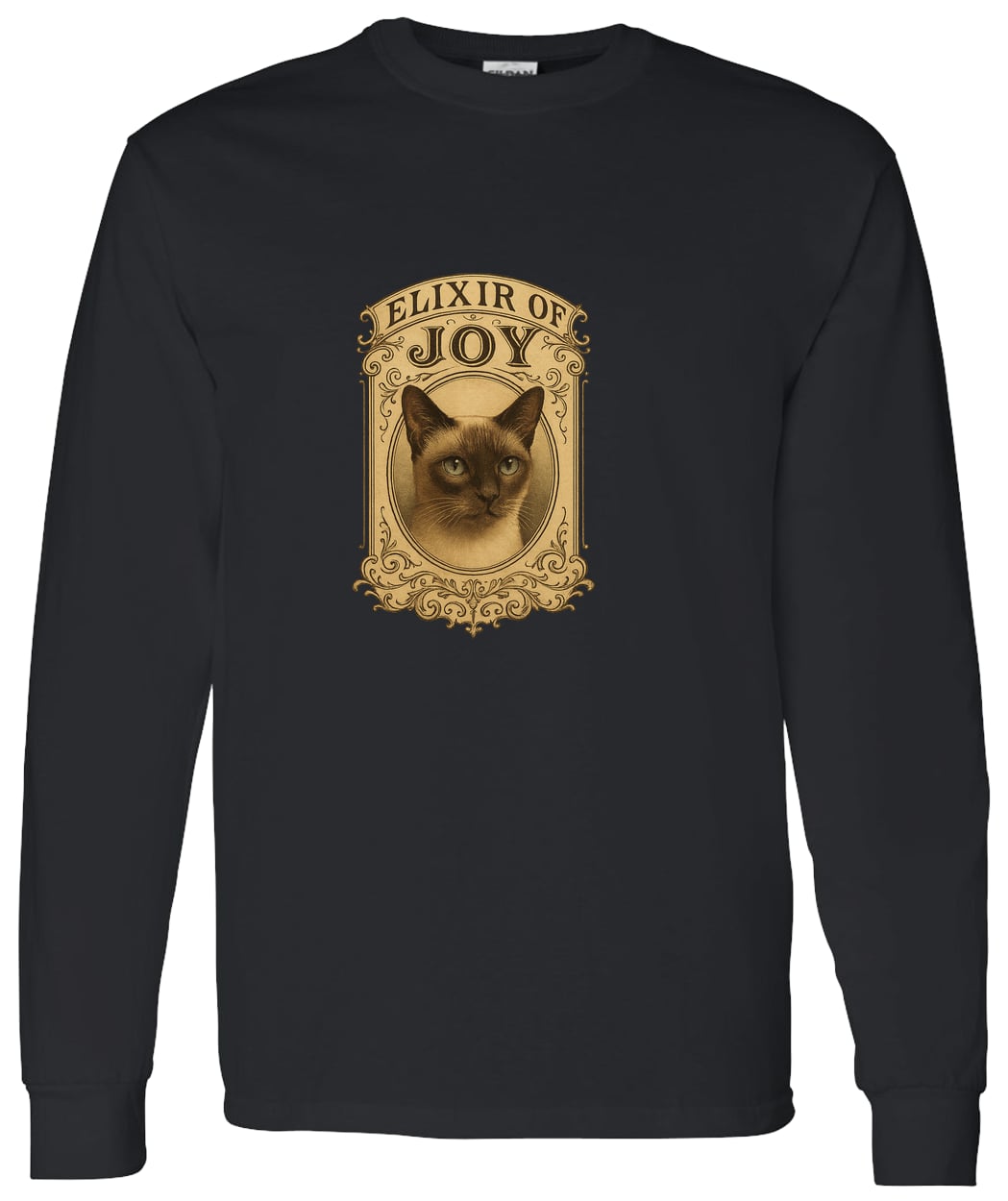 G540 LS T-Shirt 5.3 oz. - Black