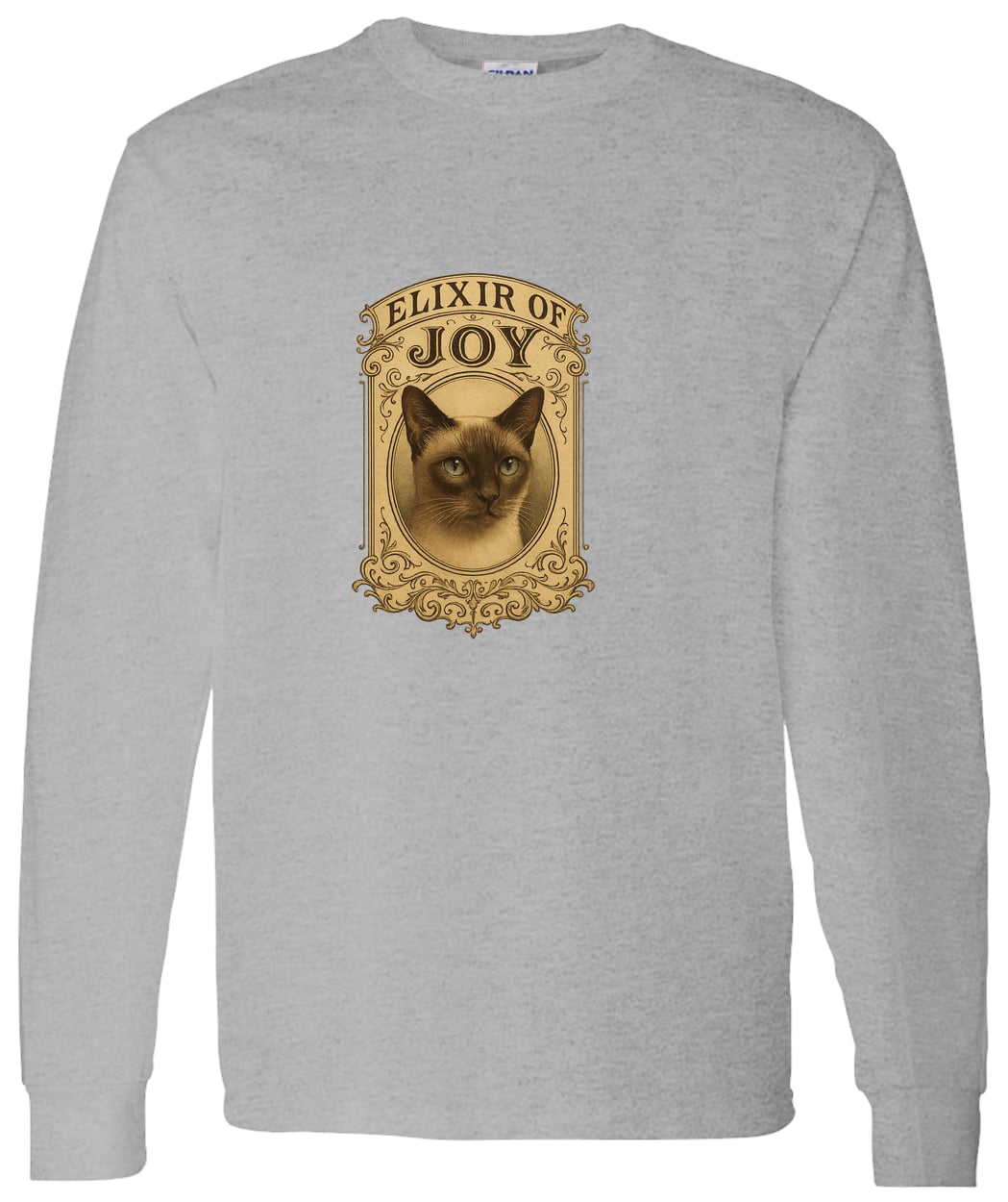 G540 LS T-Shirt 5.3 oz. - Sport Grey