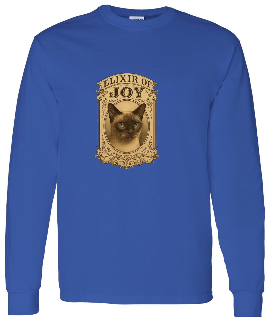 G540 LS T-Shirt 5.3 oz. - Royal