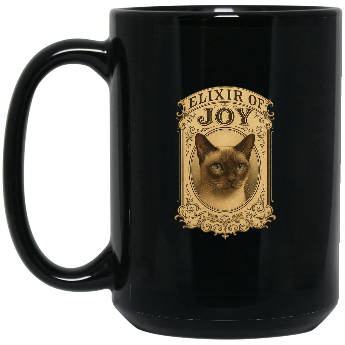 BM15OZ 15oz Black Mug Design Preview