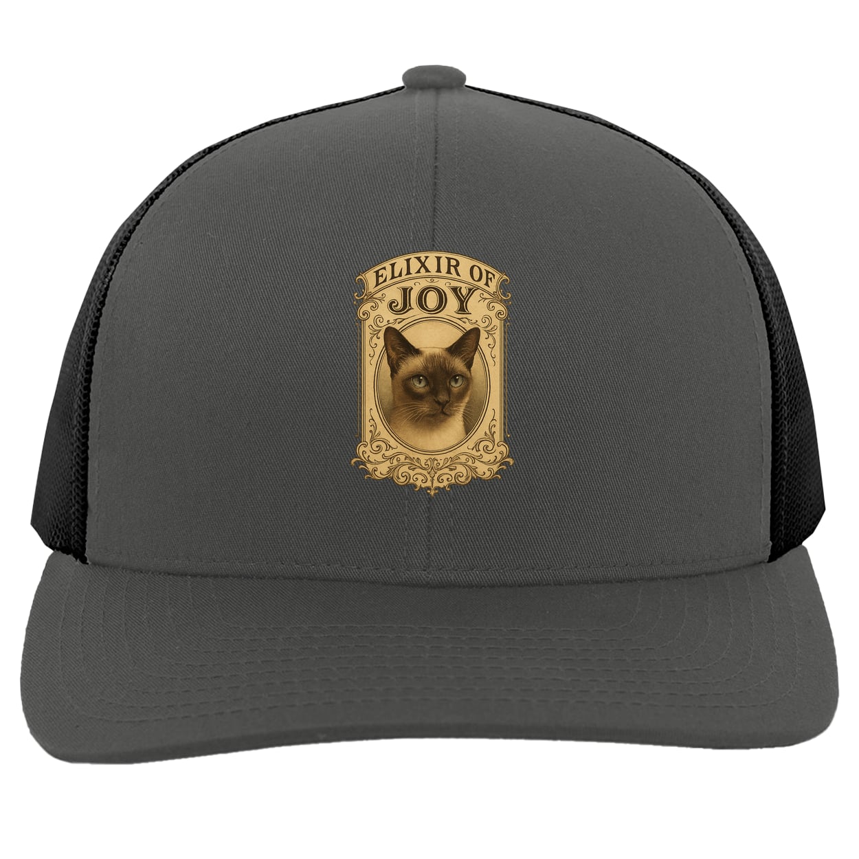 104C Trucker Snap Back - Graphite/Black