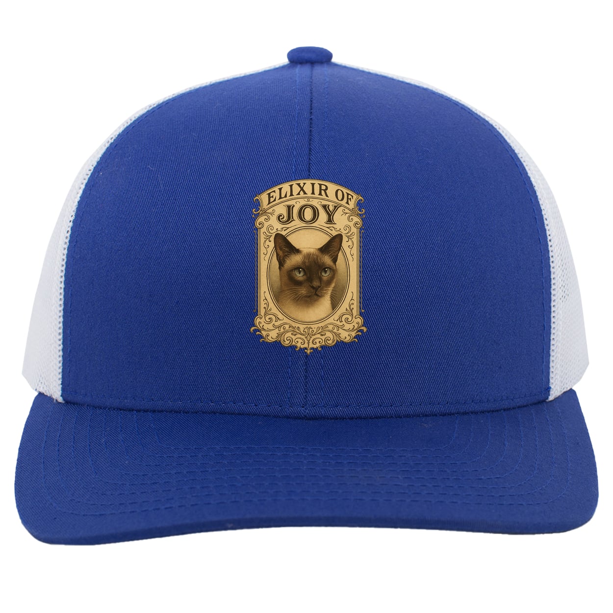 104C Trucker Snap Back - Royal/White