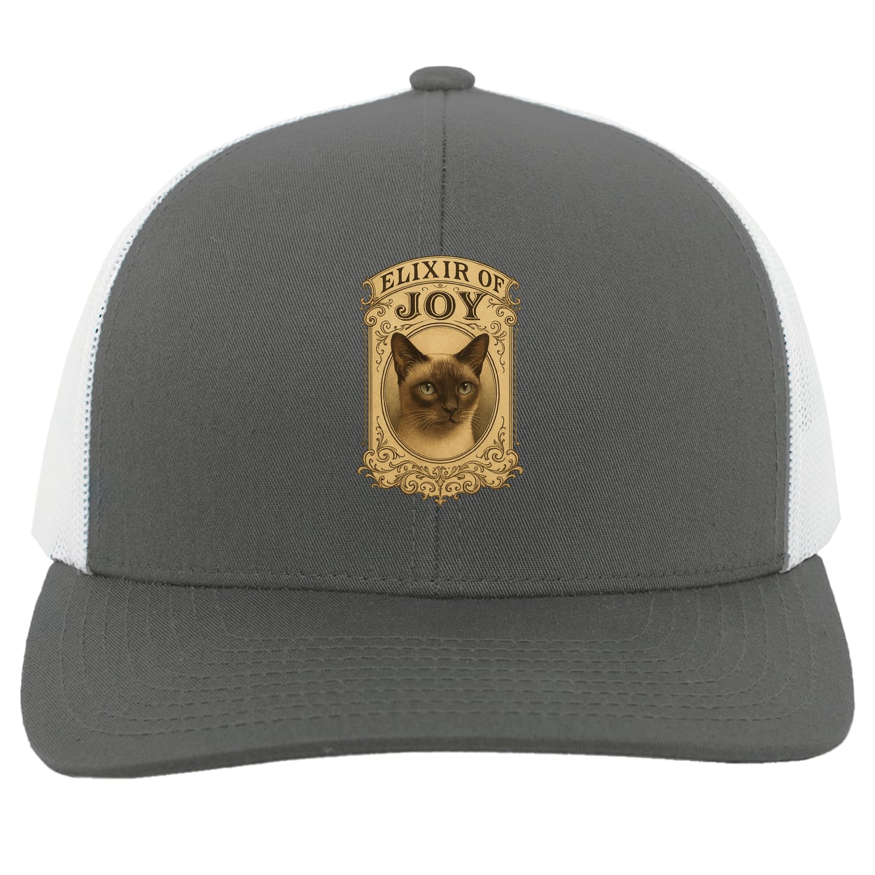 104C Trucker Snap Back - Graphite/White