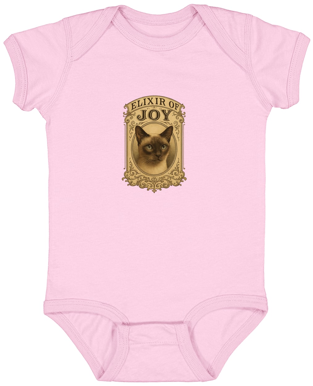 4424 Infant Fine Jersey Bodysuit - Pink