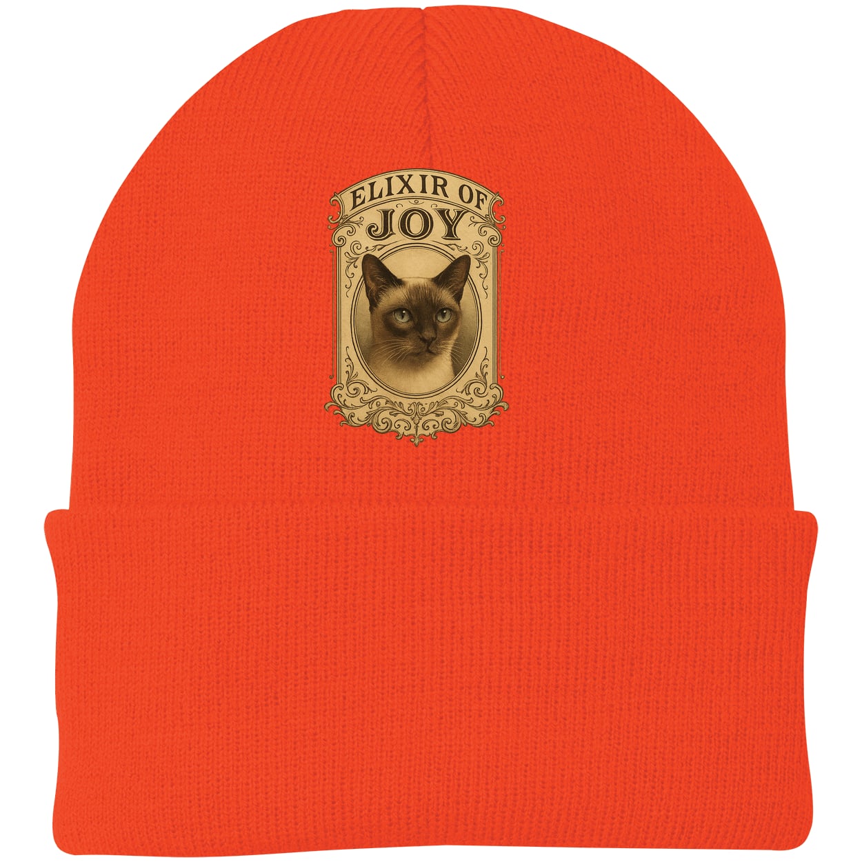 CP90 Port & Company Knit Beanie - Athletic Orange