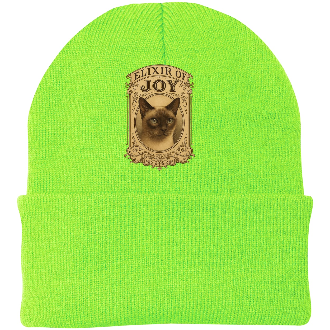 CP90 Port & Company Knit Beanie - Neon Green