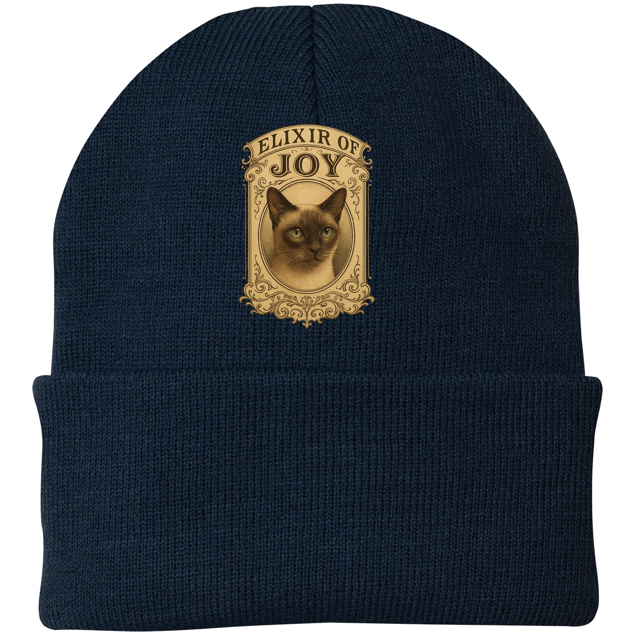 CP90 Port & Company Knit Beanie - Navy