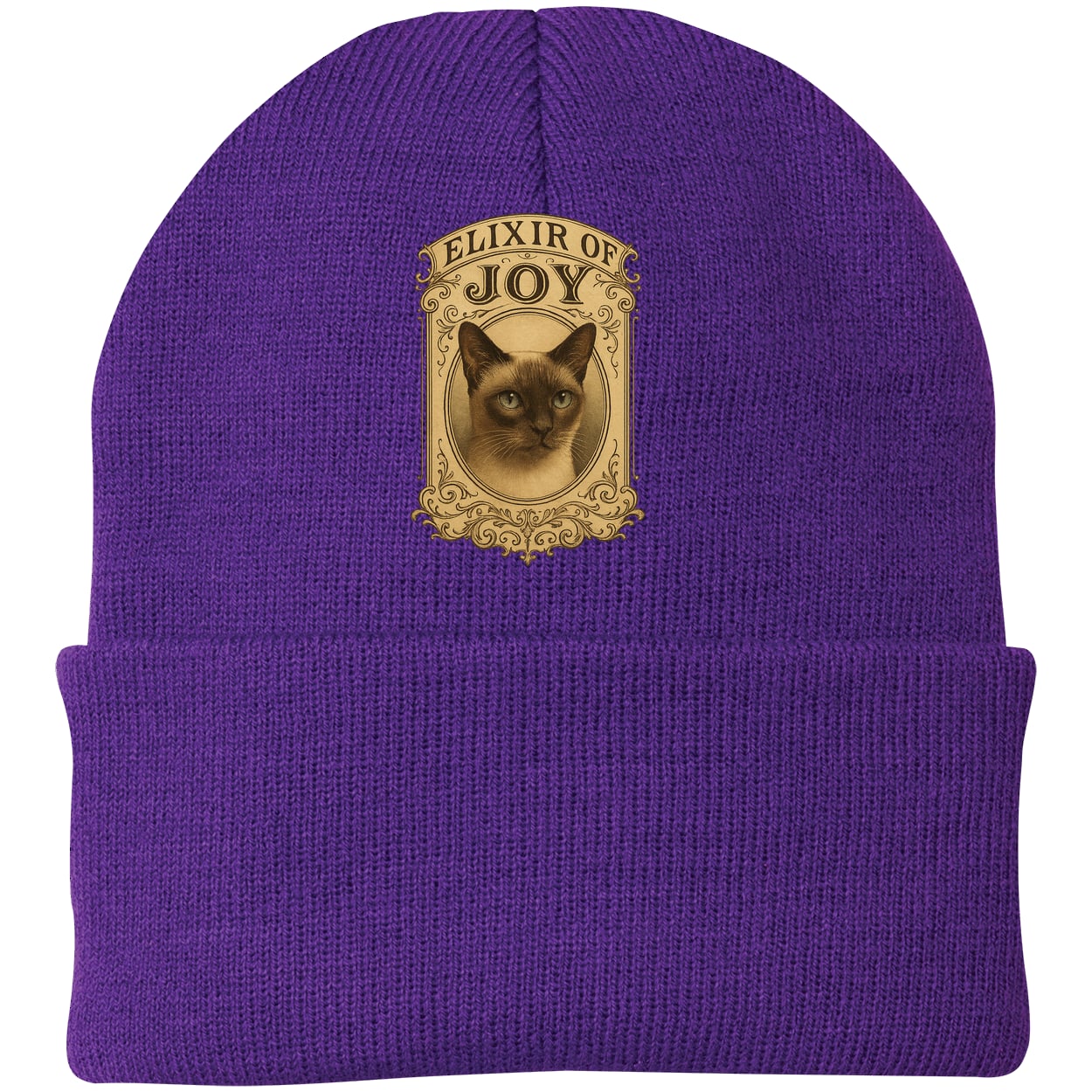 CP90 Port & Company Knit Beanie - Athletic Purple