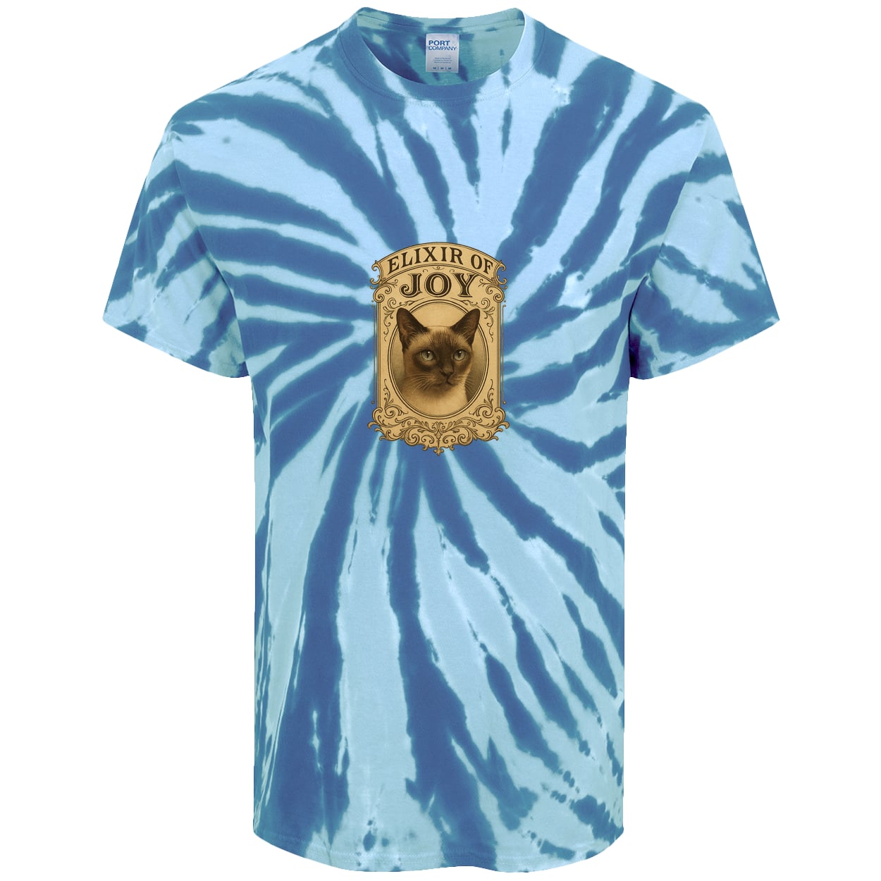 PC147 Port & Company Tie-Dye Tee - Royal