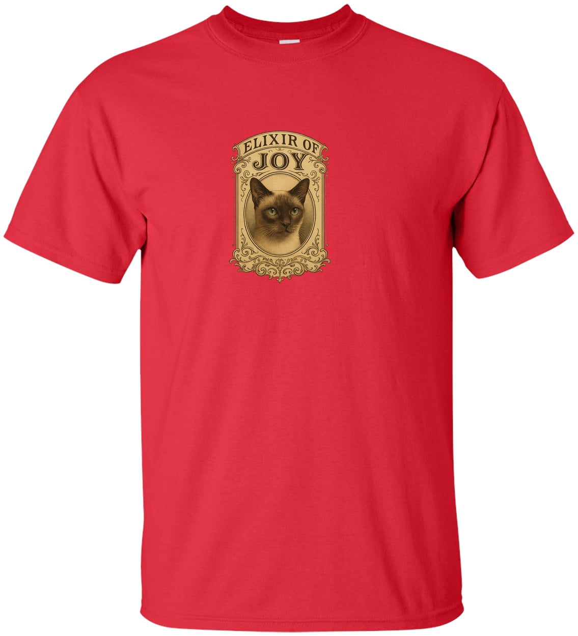 G200T Gildan Mens Tall Ultra Cotton Tee - Red