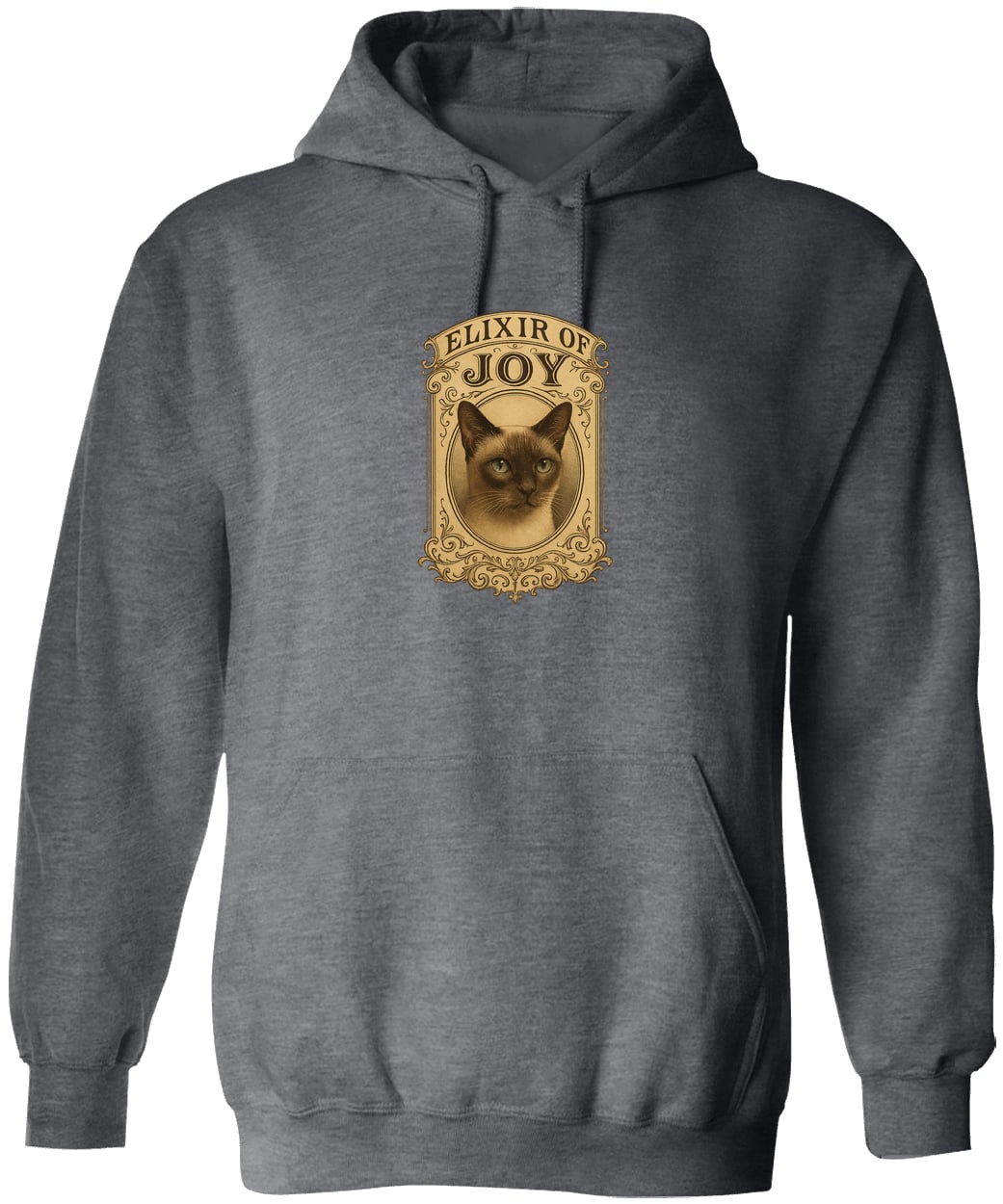 G185 Gildan Pullover Hoodie - Dark Heather