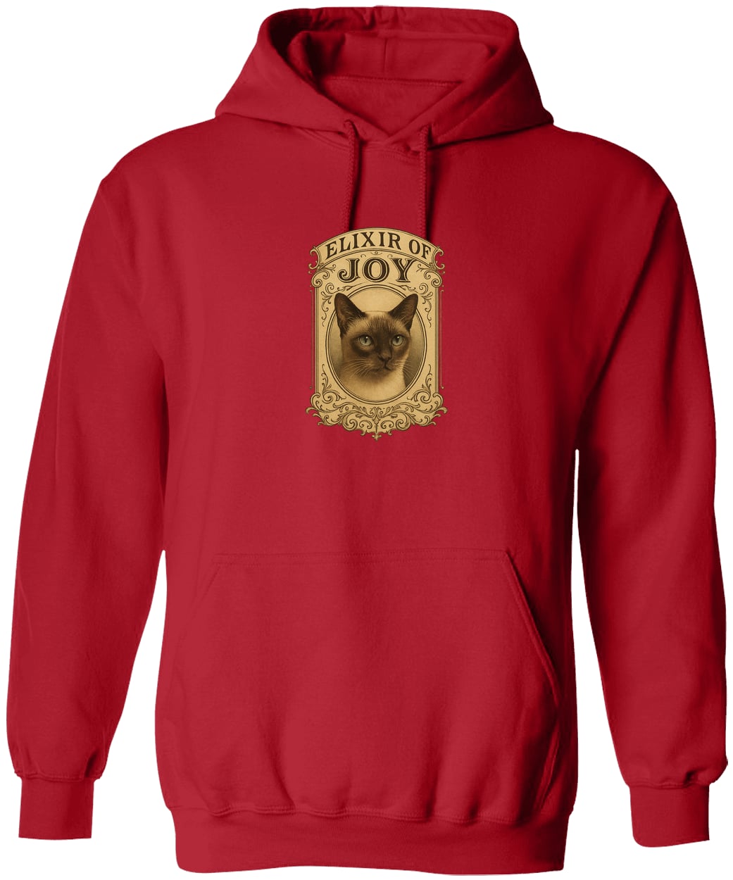 G185 Gildan Pullover Hoodie - Red