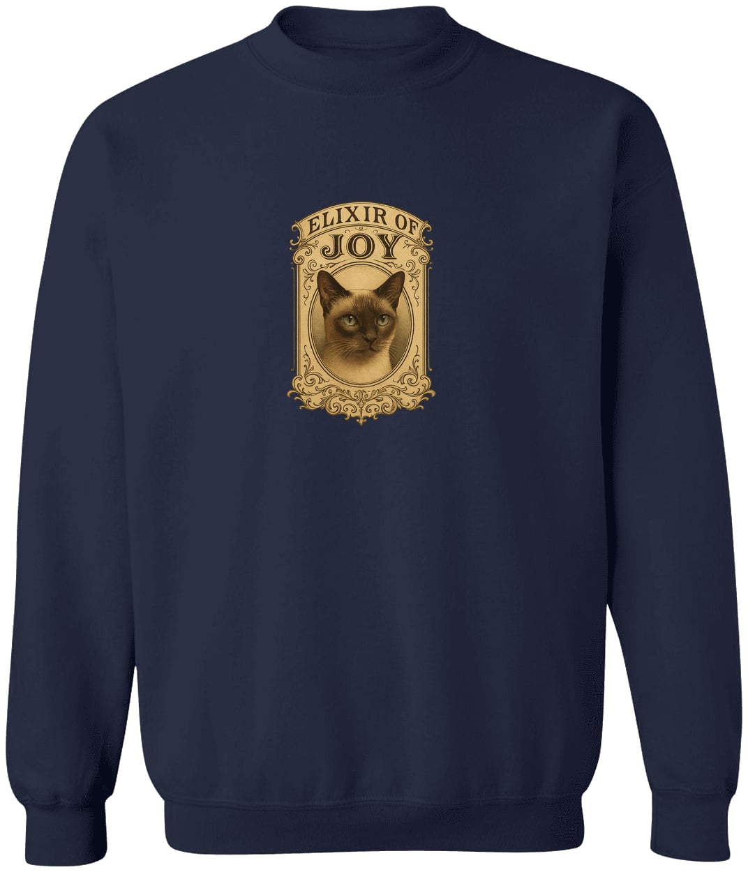 G180 Gildan Crewneck Pullover Sweatshirt - Navy
