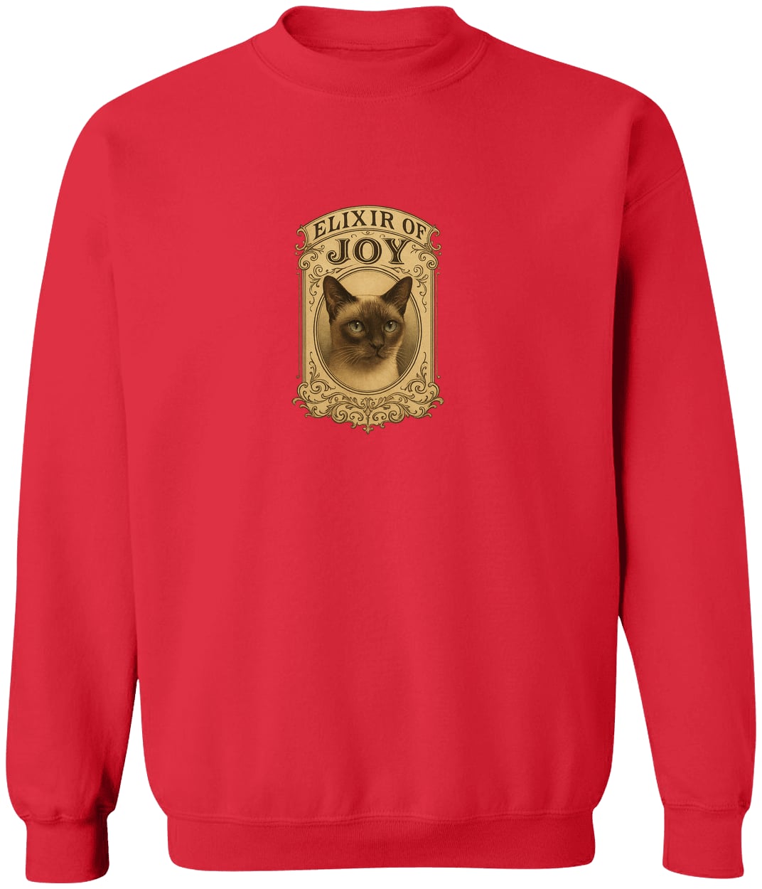 G180 Gildan Crewneck Pullover Sweatshirt - Red