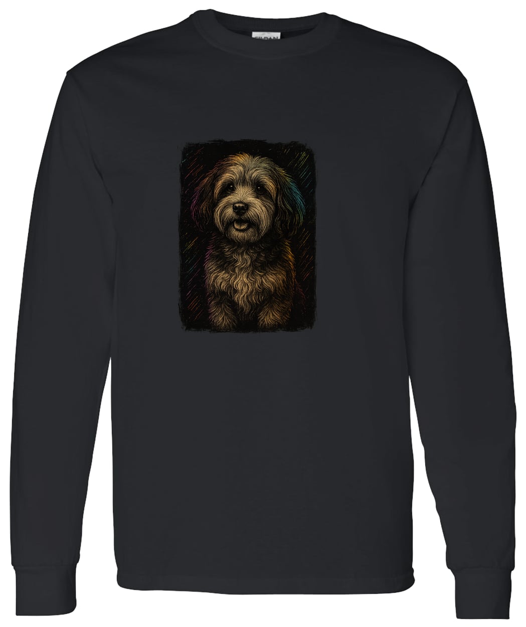 G540 LS T-Shirt 5.3 oz. - Black