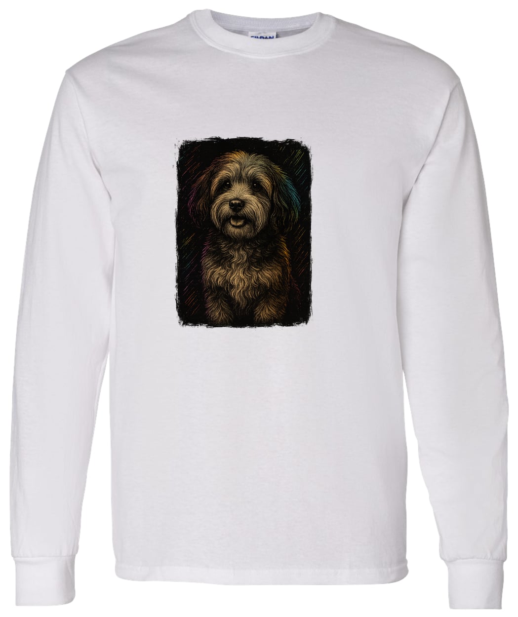 G540 LS T-Shirt 5.3 oz. - White