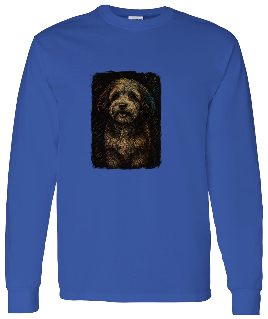 G540 LS T-Shirt 5.3 oz. - Royal