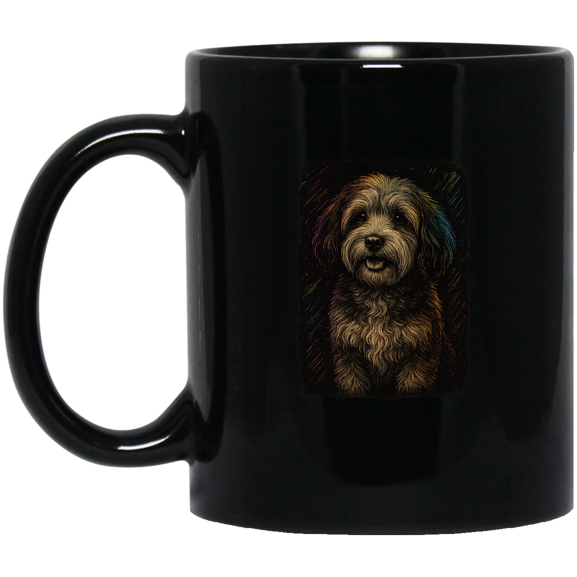 BM11OZ 11oz Black Mug Design Preview