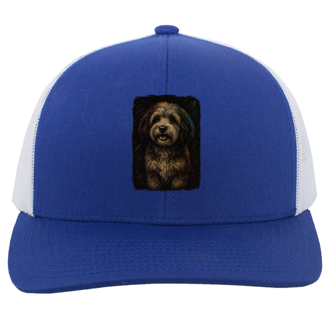 104C Trucker Snap Back - Royal/White