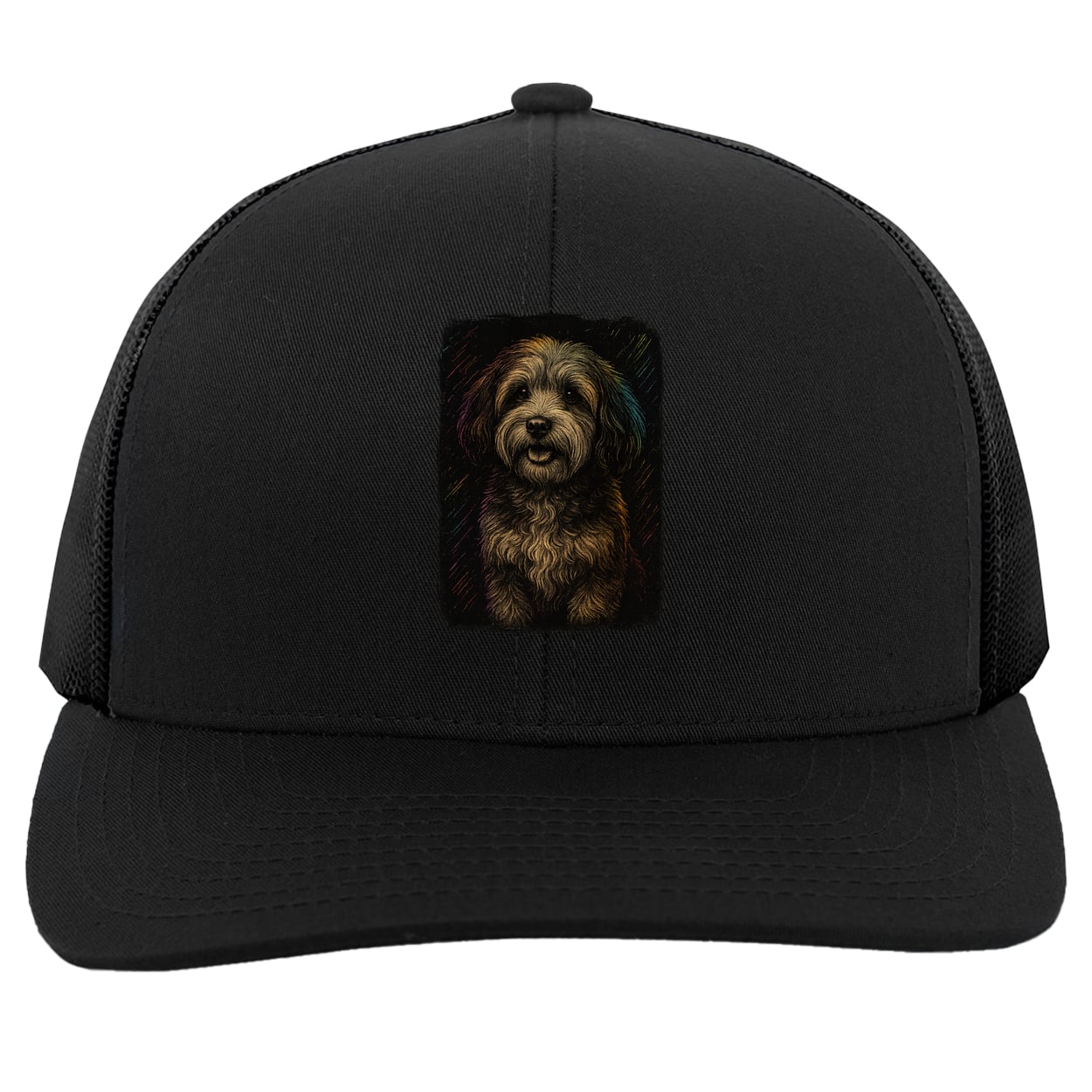 104C Trucker Snap Back - Black