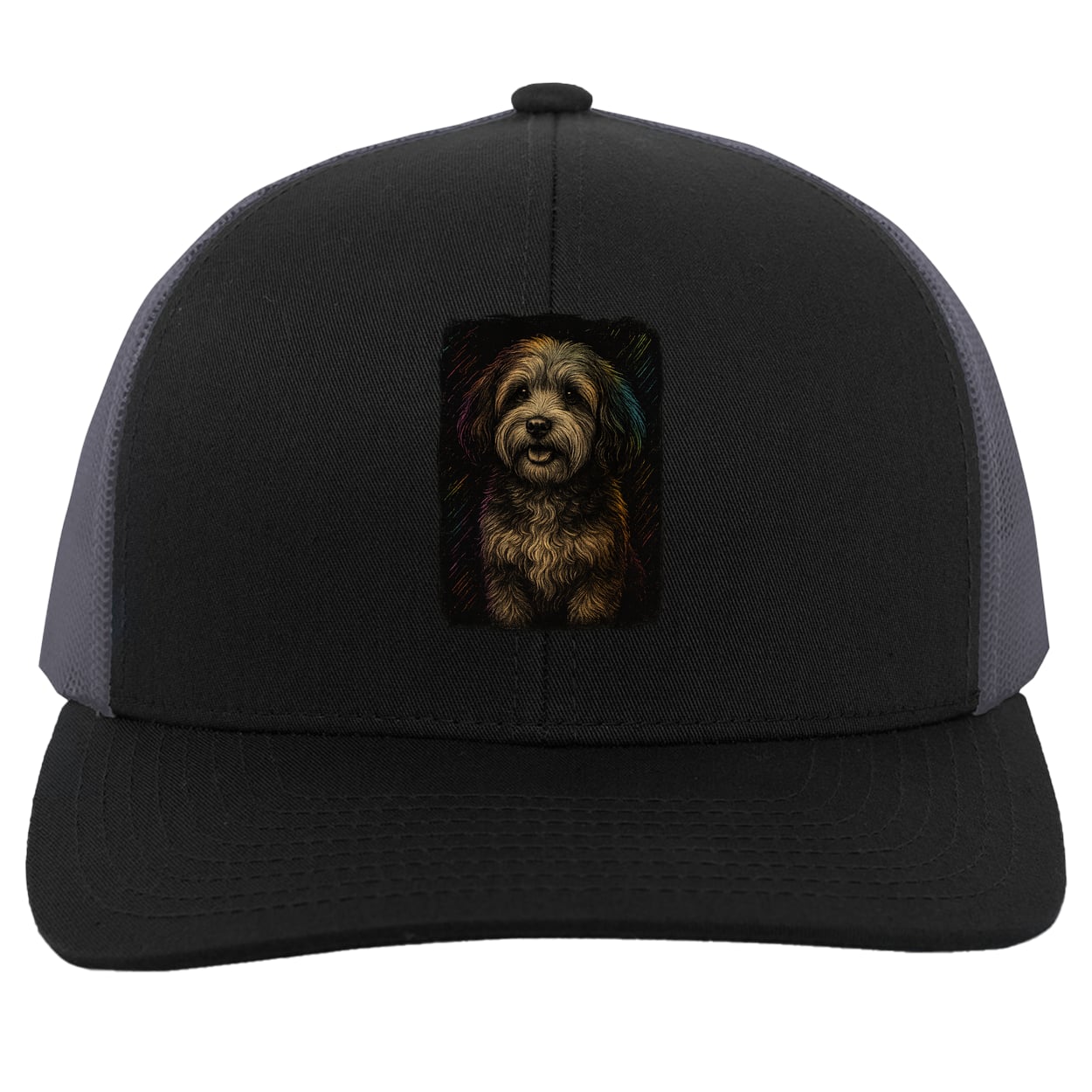 104C Trucker Snap Back - Black/Graphite
