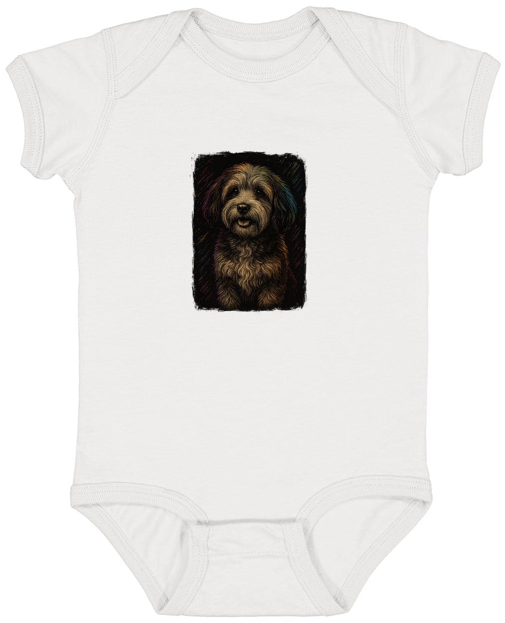 4424 Infant Fine Jersey Bodysuit - White