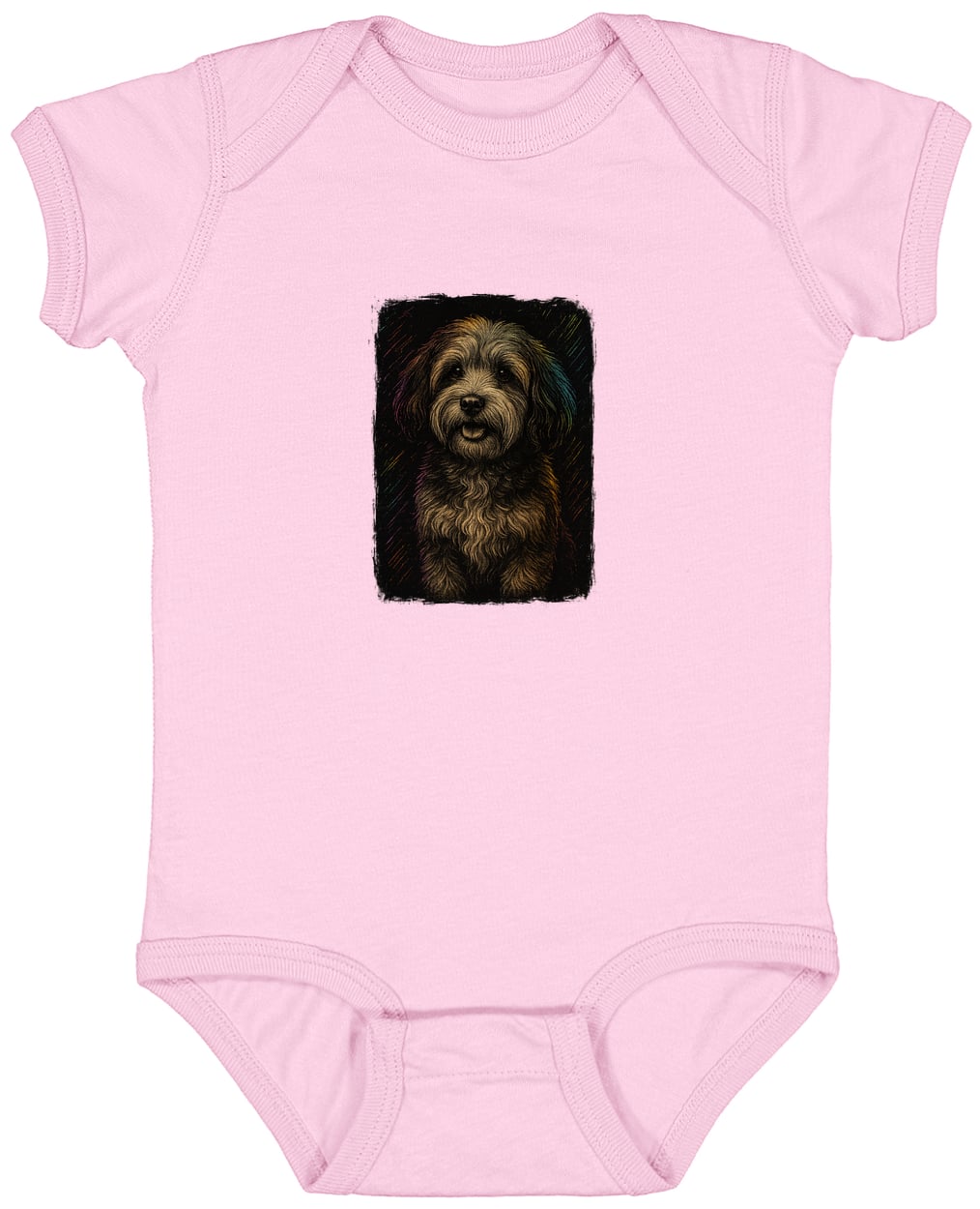 4424 Infant Fine Jersey Bodysuit - Pink