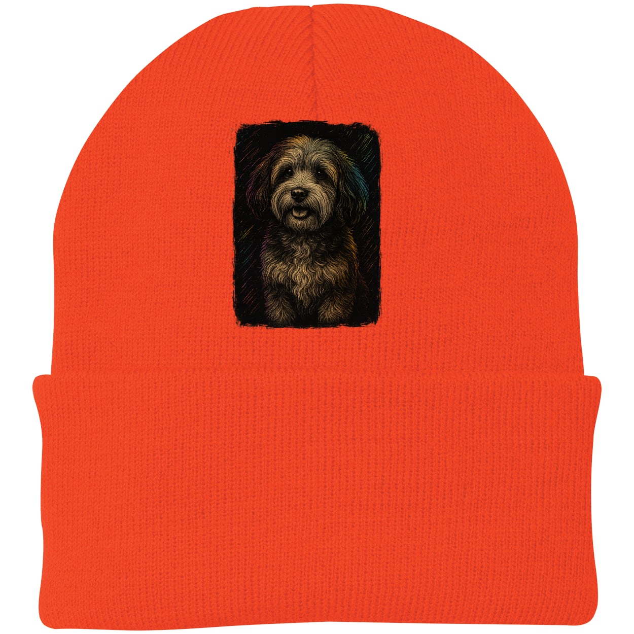 CP90 Port & Company Knit Beanie - Athletic Orange