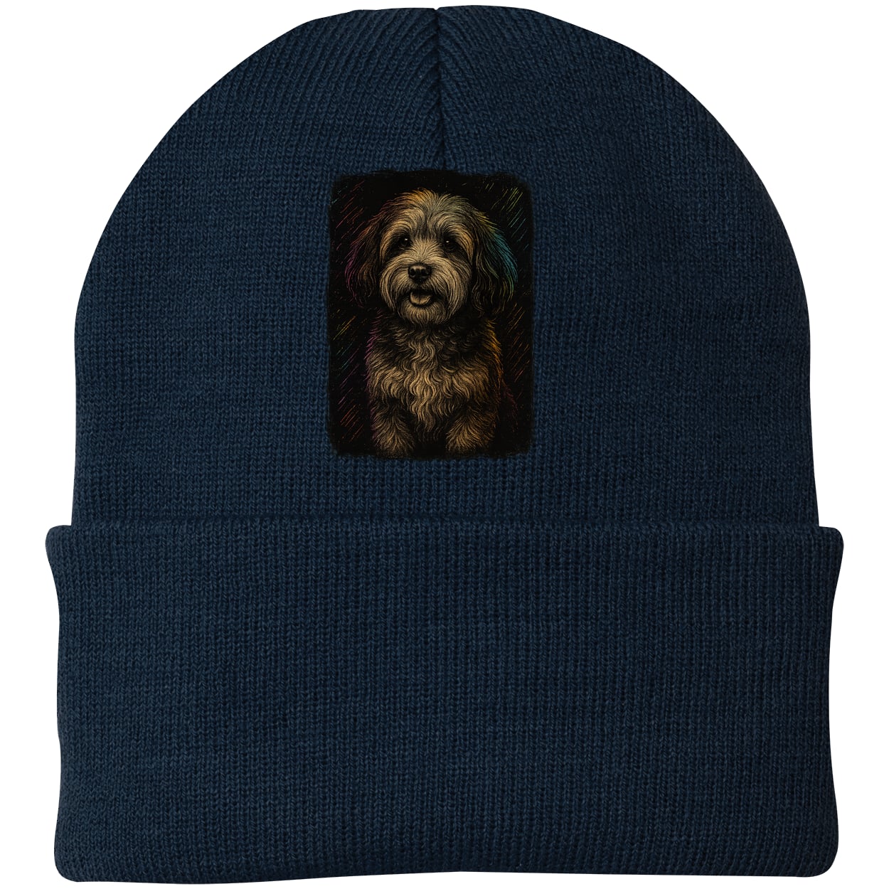 CP90 Port & Company Knit Beanie - Navy