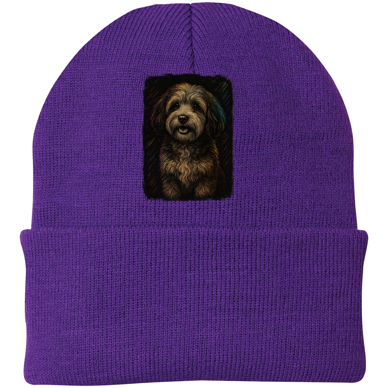 CP90 Port & Company Knit Beanie - Athletic Purple