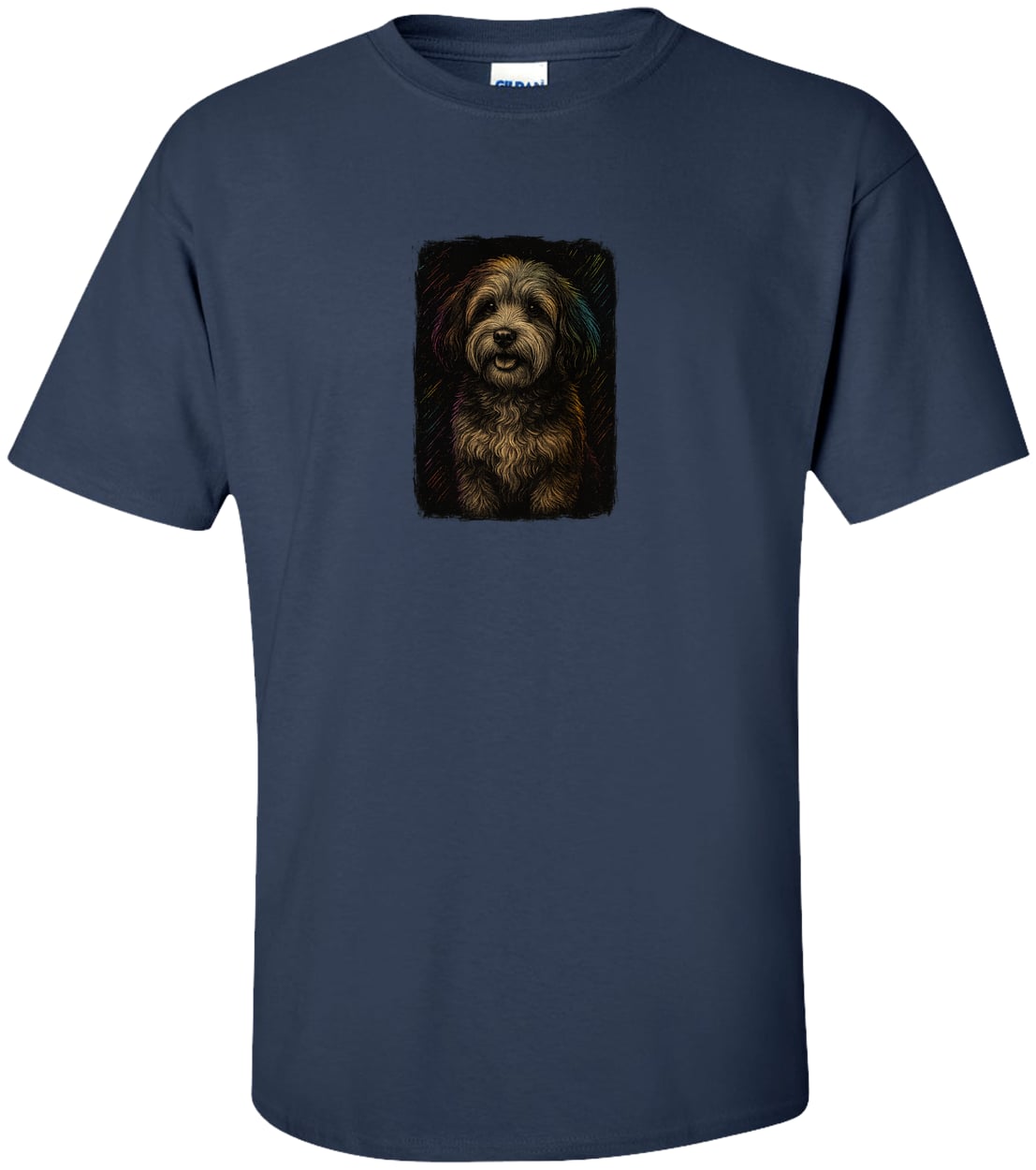 G200T Gildan Mens Tall Ultra Cotton Tee - Navy