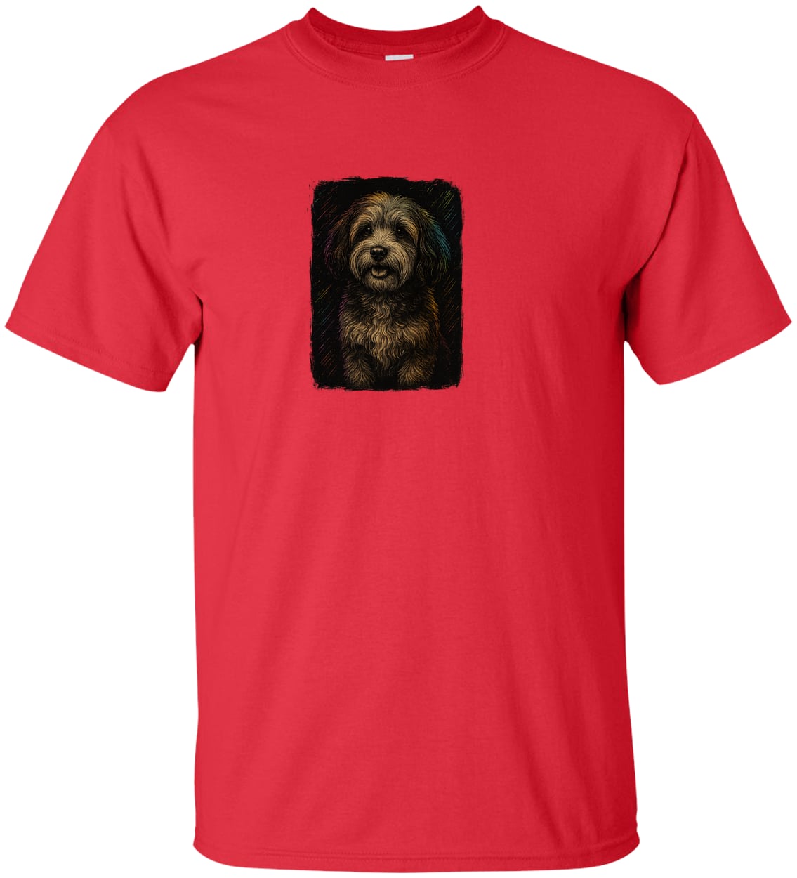G200T Gildan Mens Tall Ultra Cotton Tee - Red