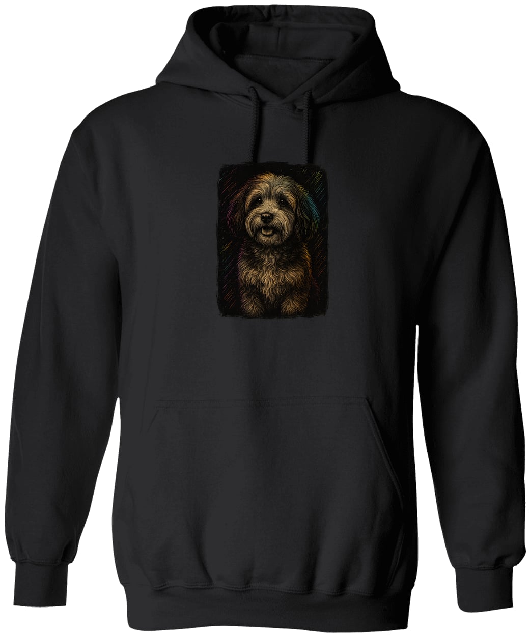 G185 Gildan Pullover Hoodie - Black