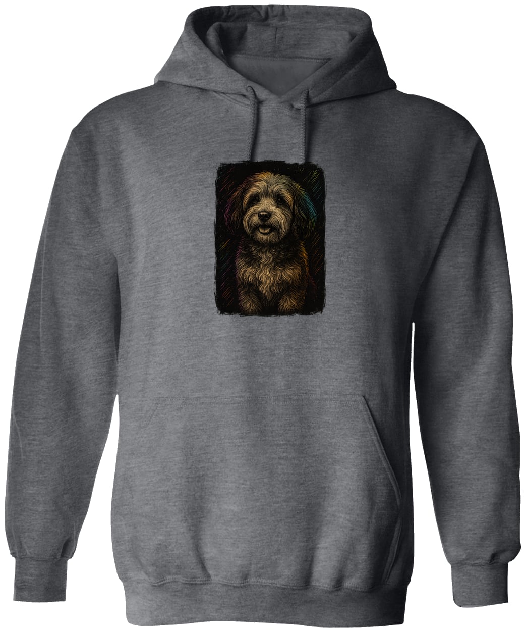 G185 Gildan Pullover Hoodie - Dark Heather