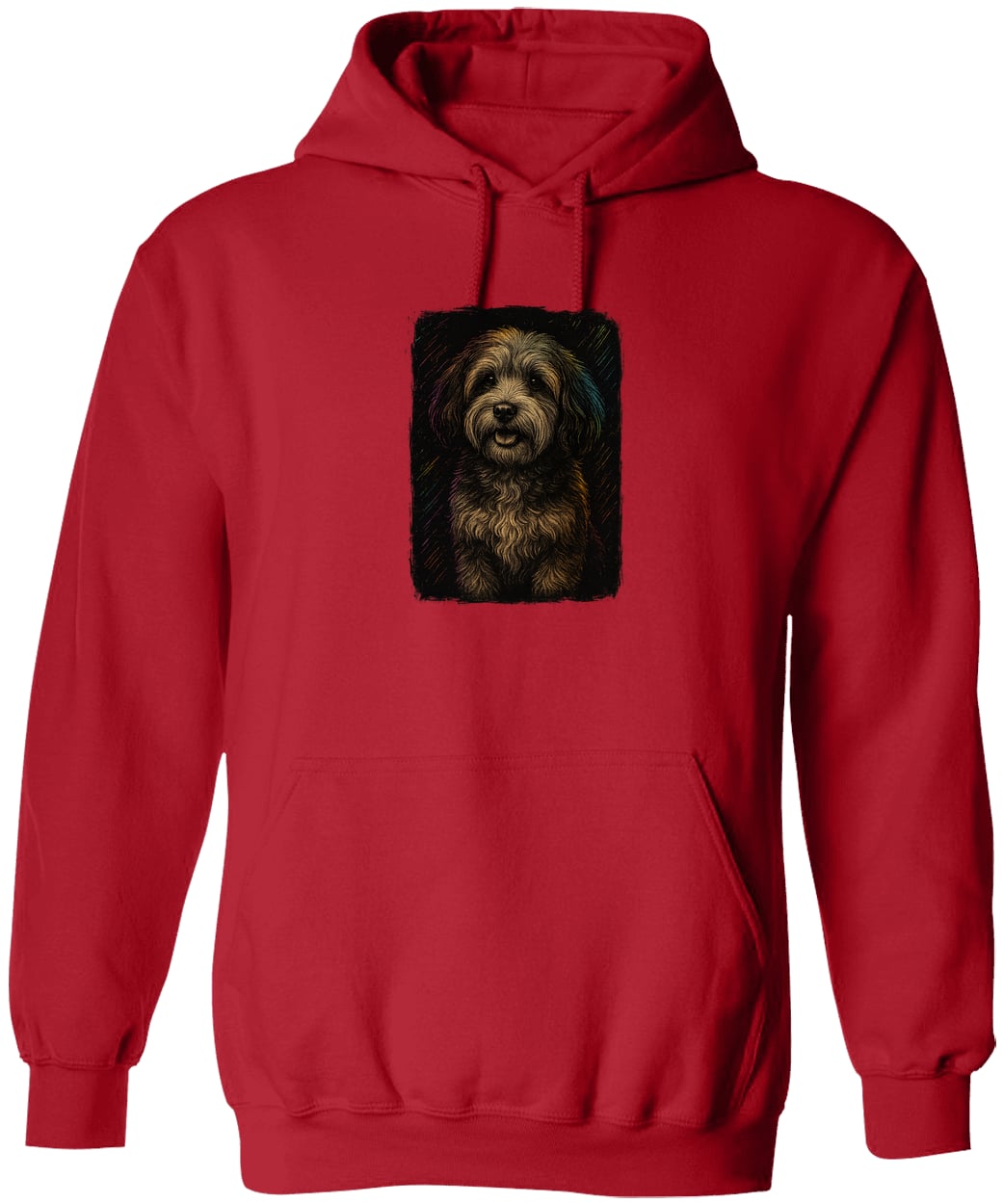 G185 Gildan Pullover Hoodie - Red