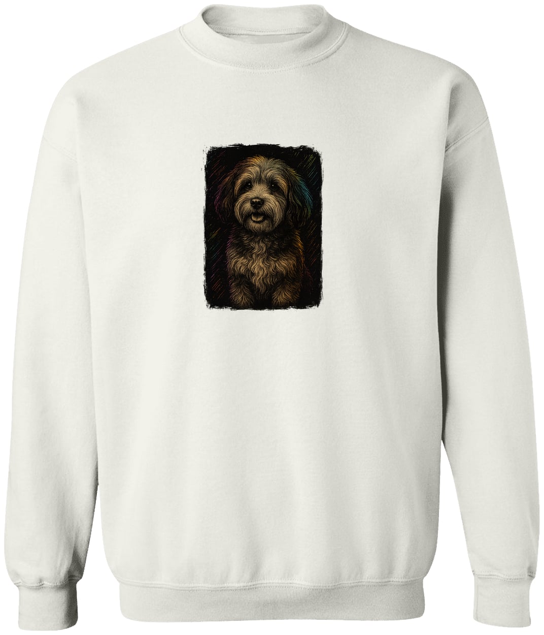 G180 Gildan Crewneck Pullover Sweatshirt - White