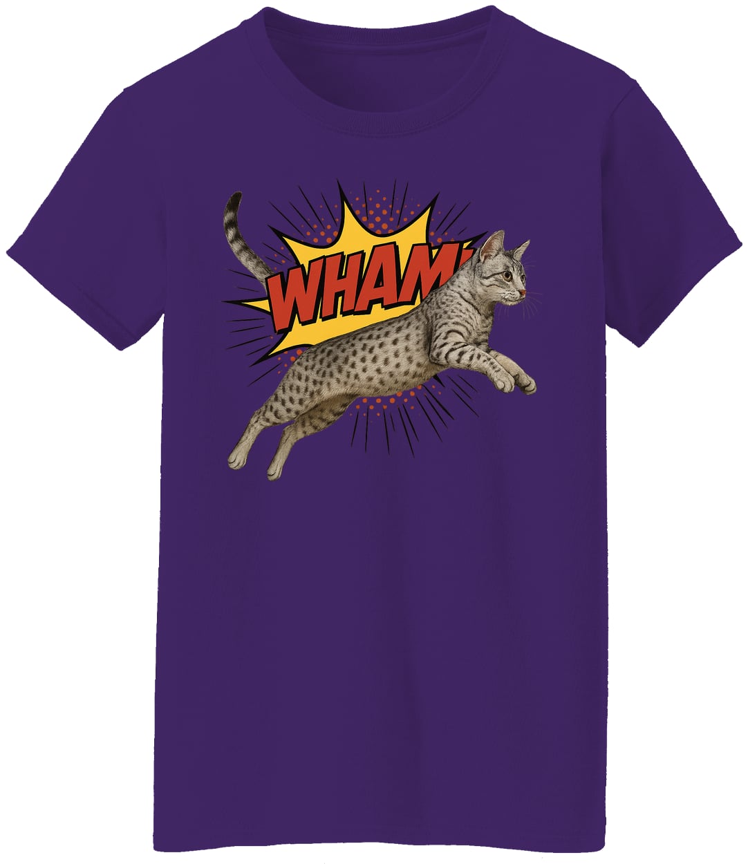 G500L Ladies' 5.3 oz. T-Shirt - Purple