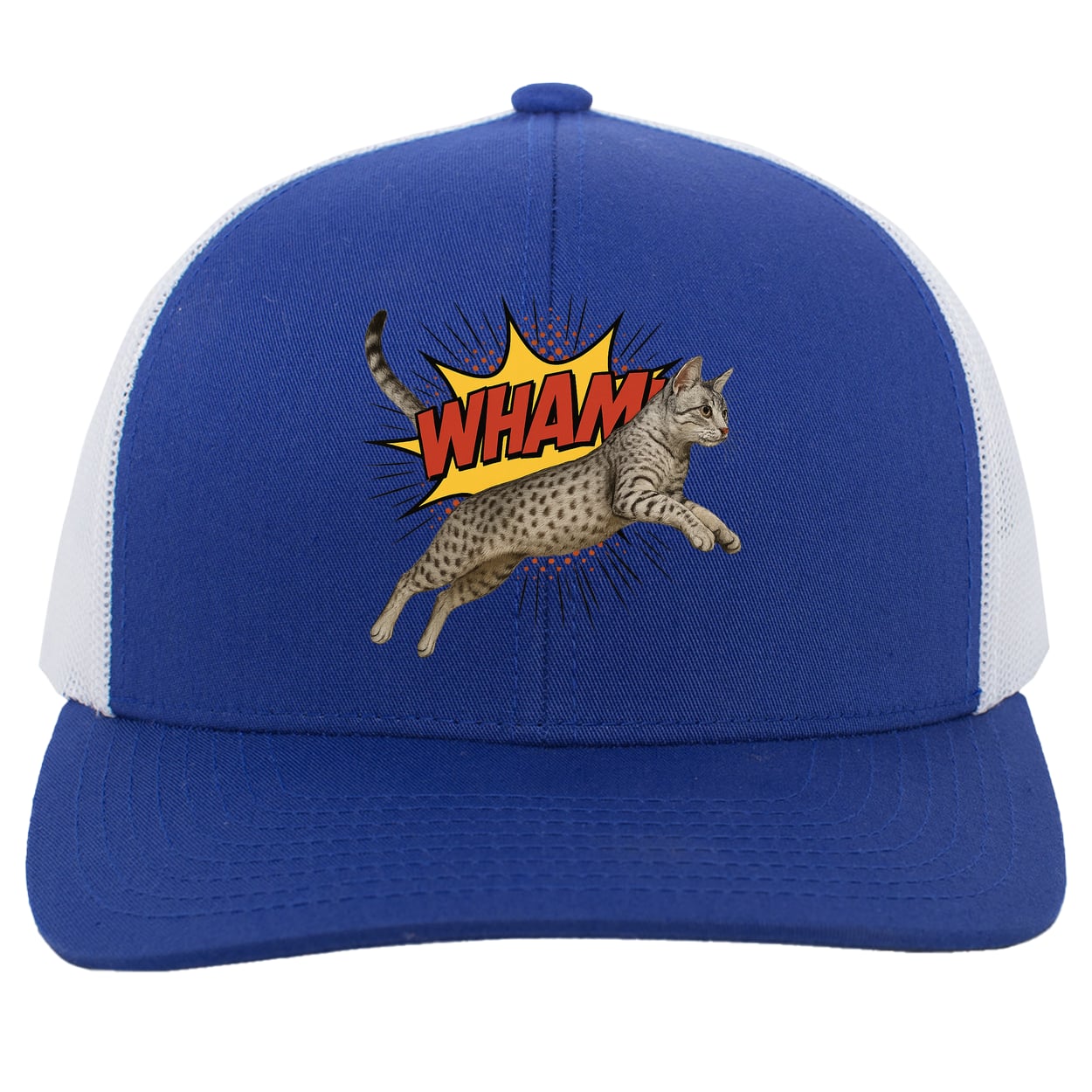 104C Trucker Snap Back - Royal/White