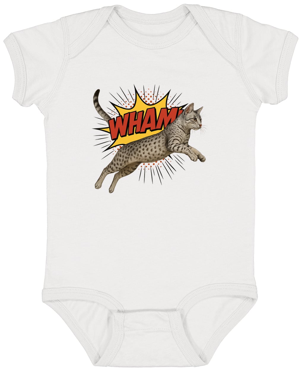 4424 Infant Fine Jersey Bodysuit - White