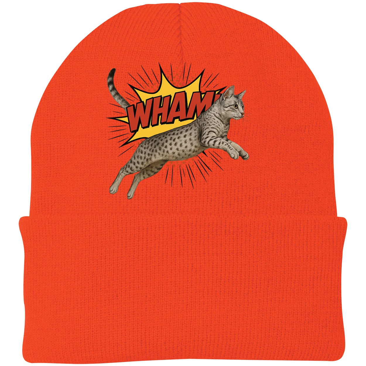 CP90 Port & Company Knit Beanie - Athletic Orange