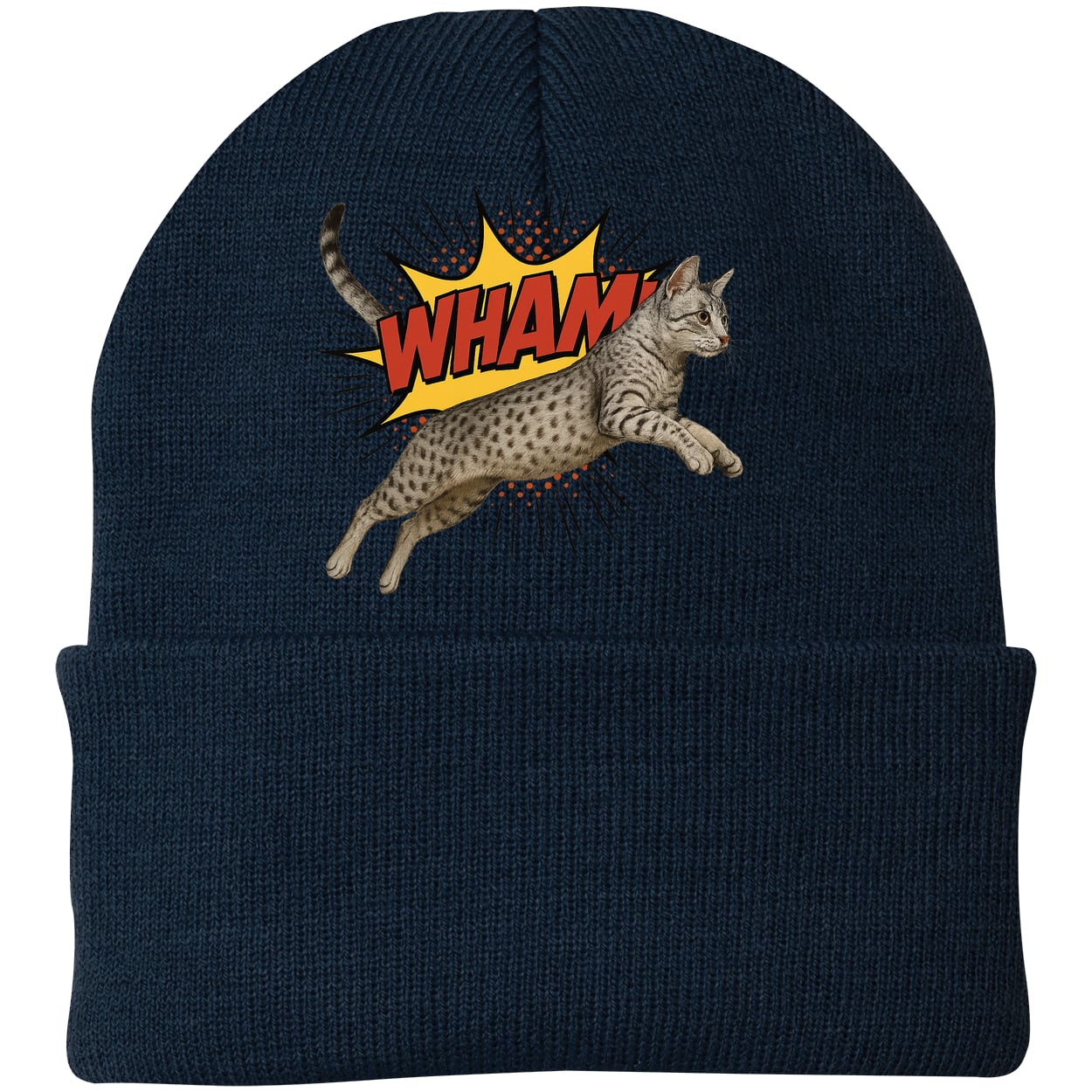 CP90 Port & Company Knit Beanie - Navy