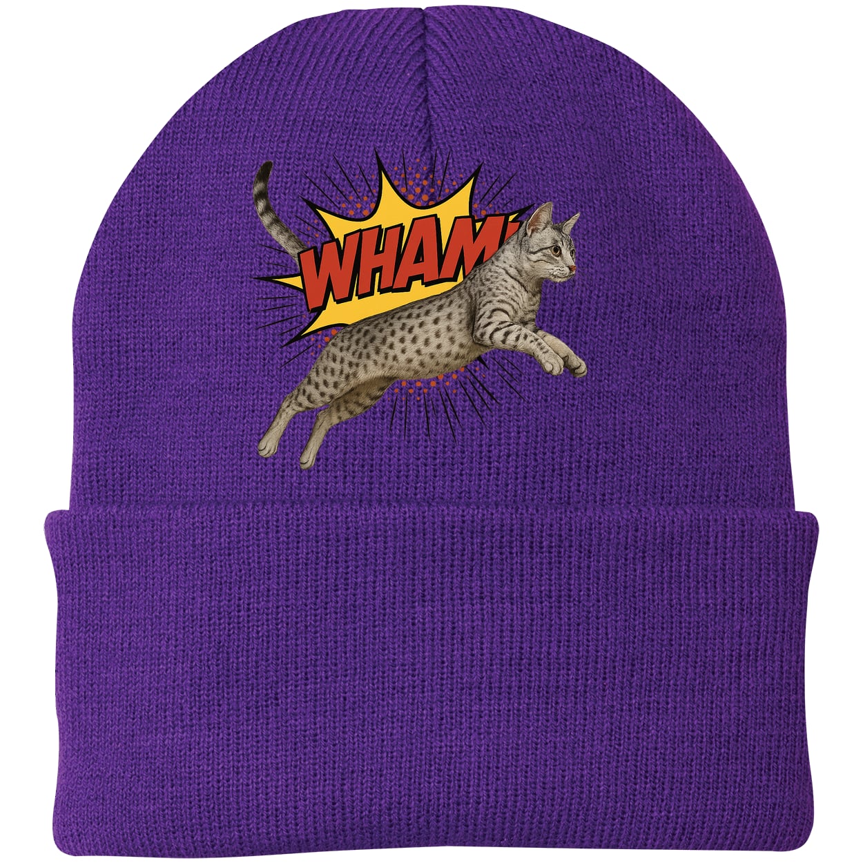 CP90 Port & Company Knit Beanie - Athletic Purple