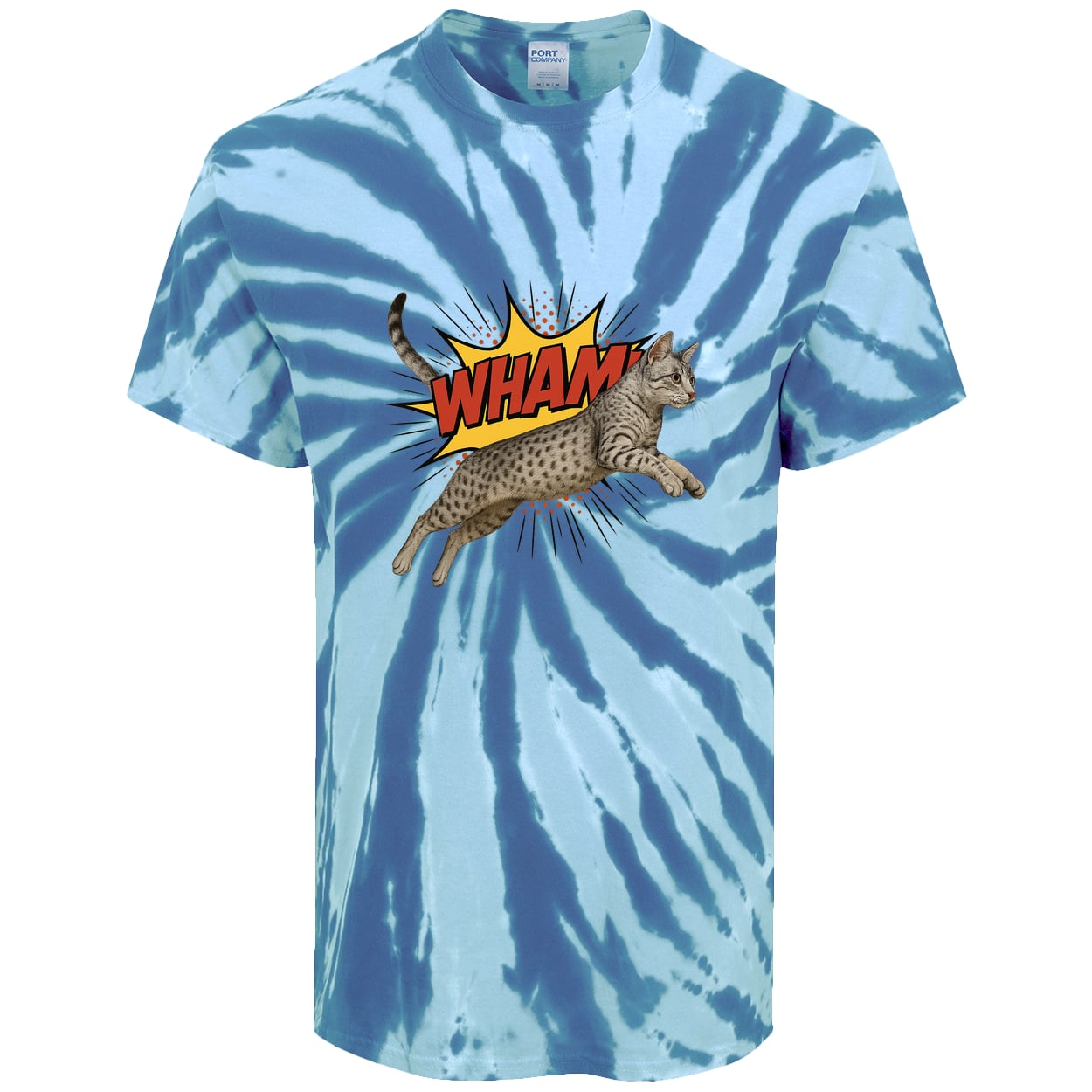 PC147 Port & Company Tie-Dye Tee - Royal