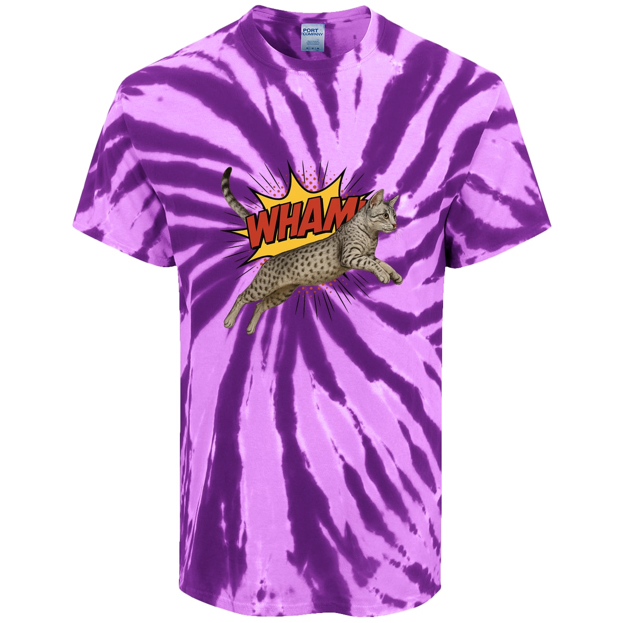 PC147 Port & Company Tie-Dye Tee - Purple