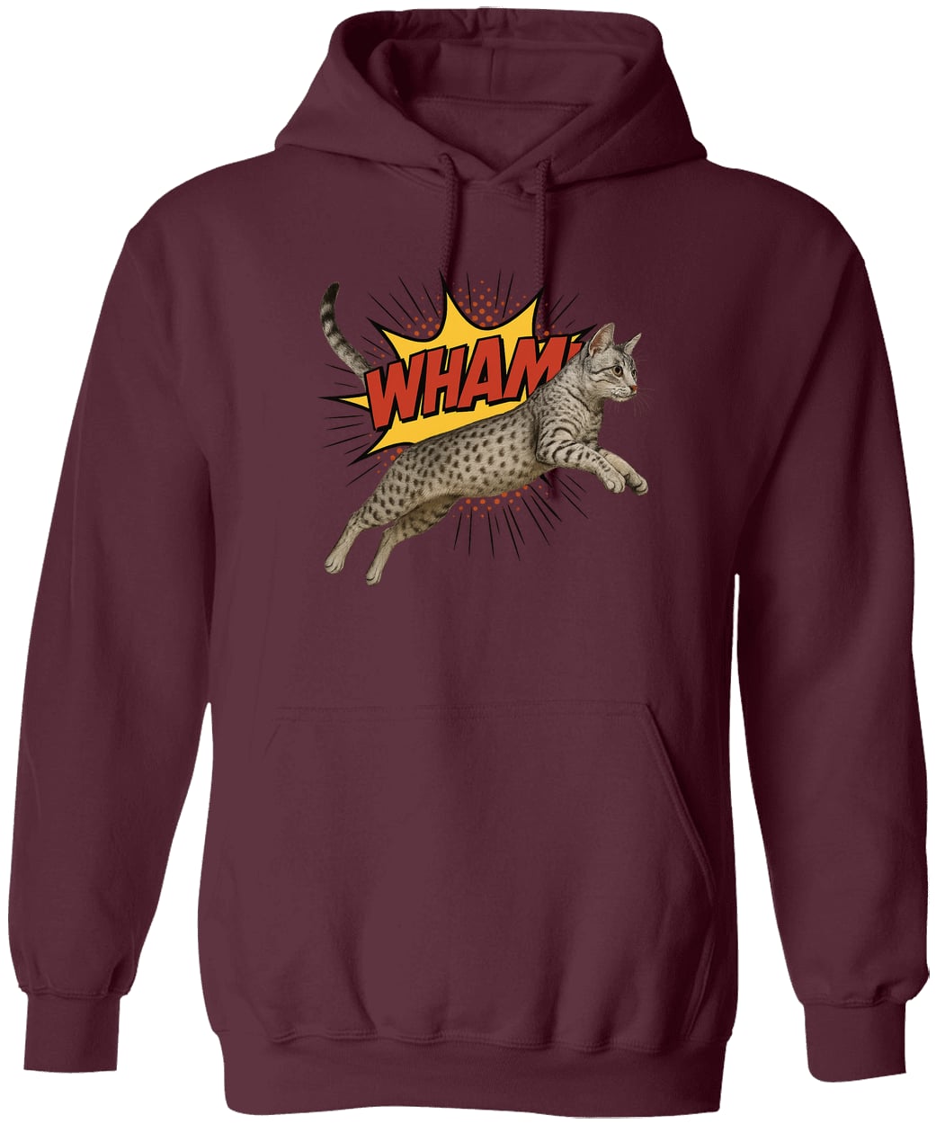 G185 Gildan Pullover Hoodie - Maroon