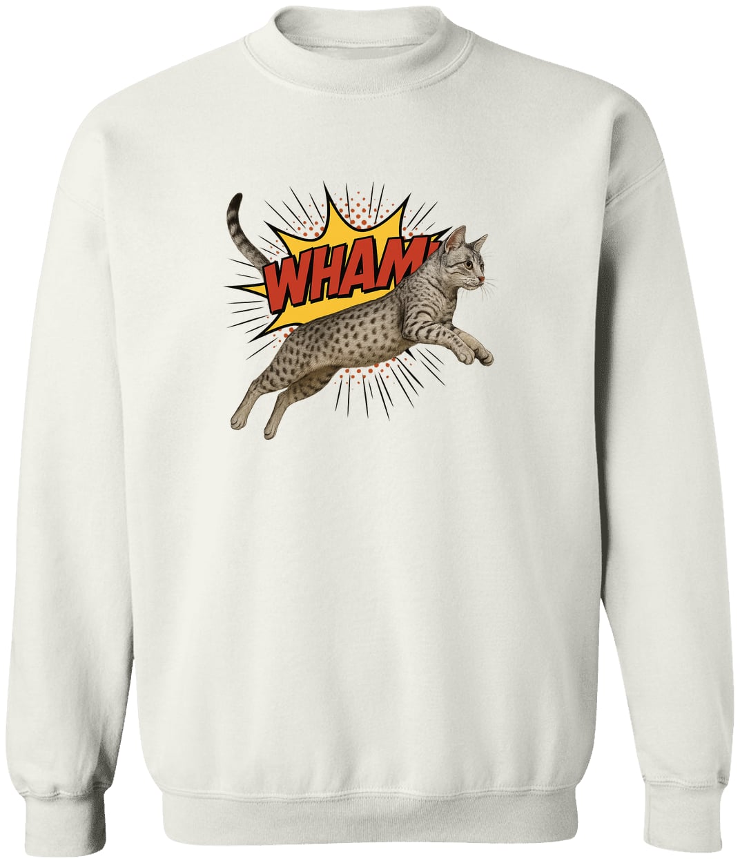 G180 Gildan Crewneck Pullover Sweatshirt - White