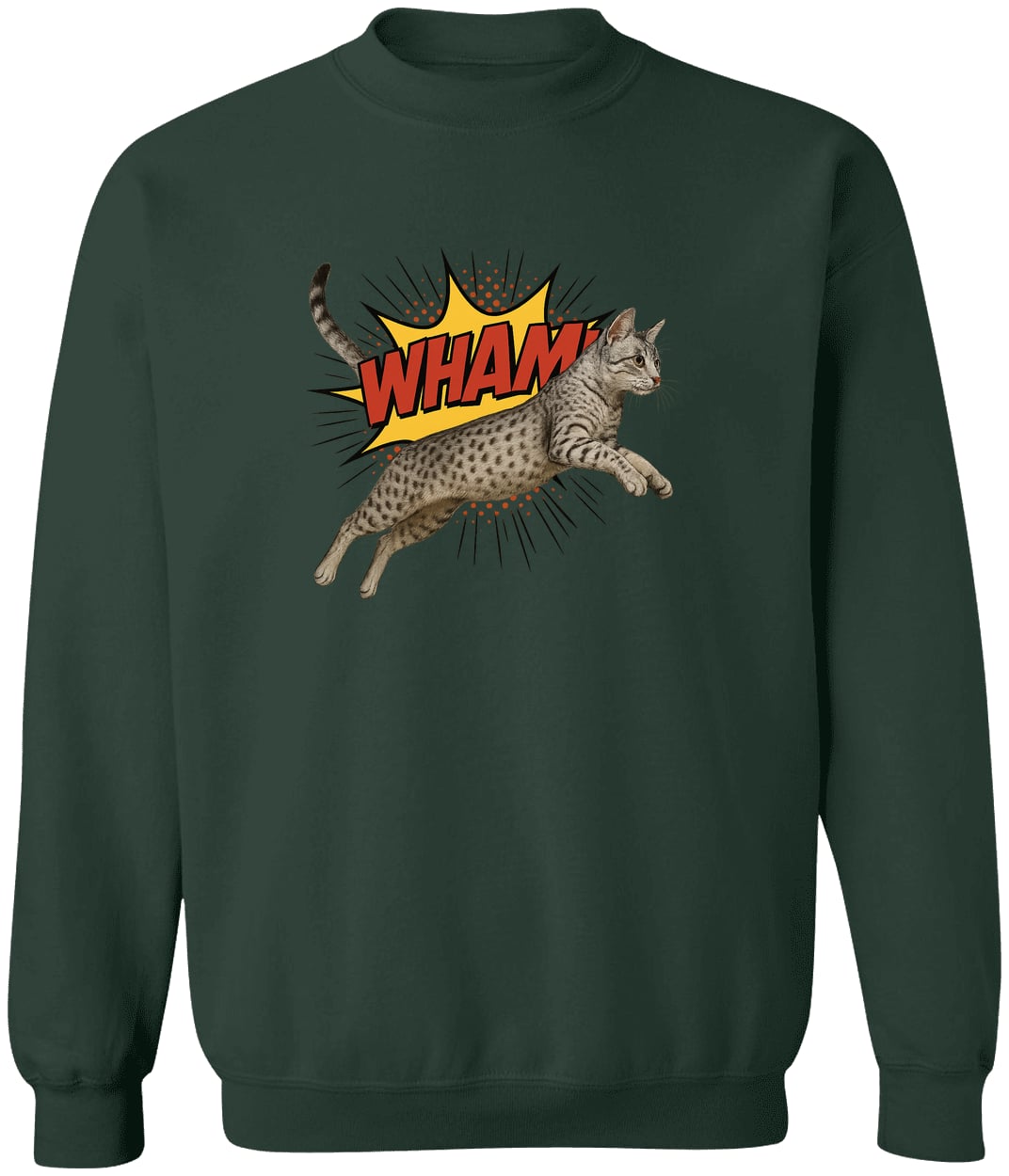 G180 Gildan Crewneck Pullover Sweatshirt - Forest Green