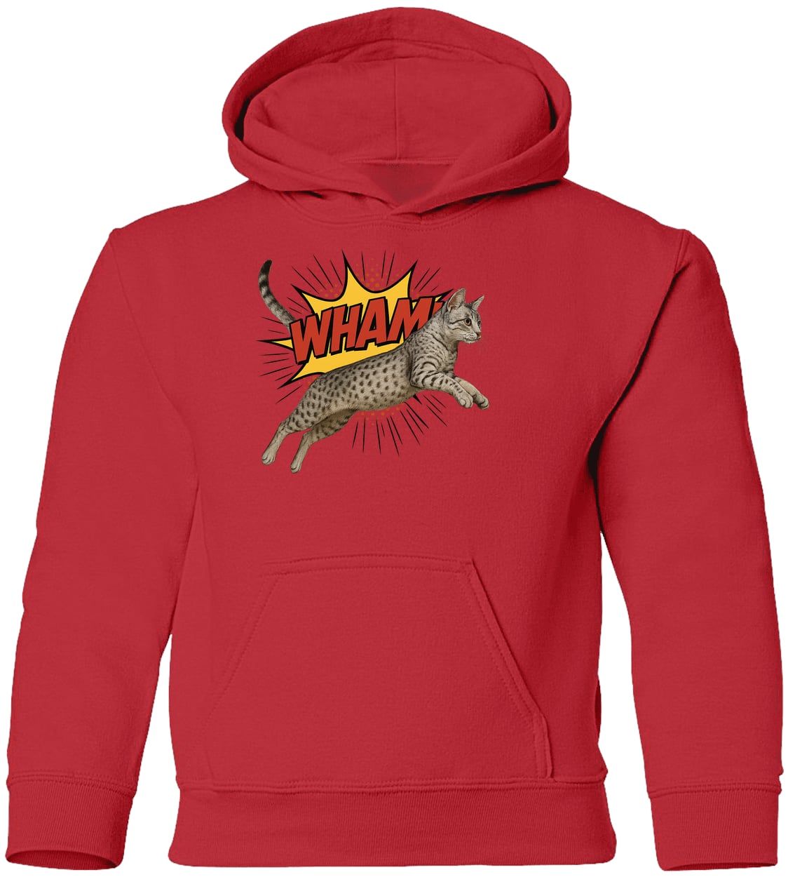 G185B Gildan Youth Pullover Hoodie - Red
