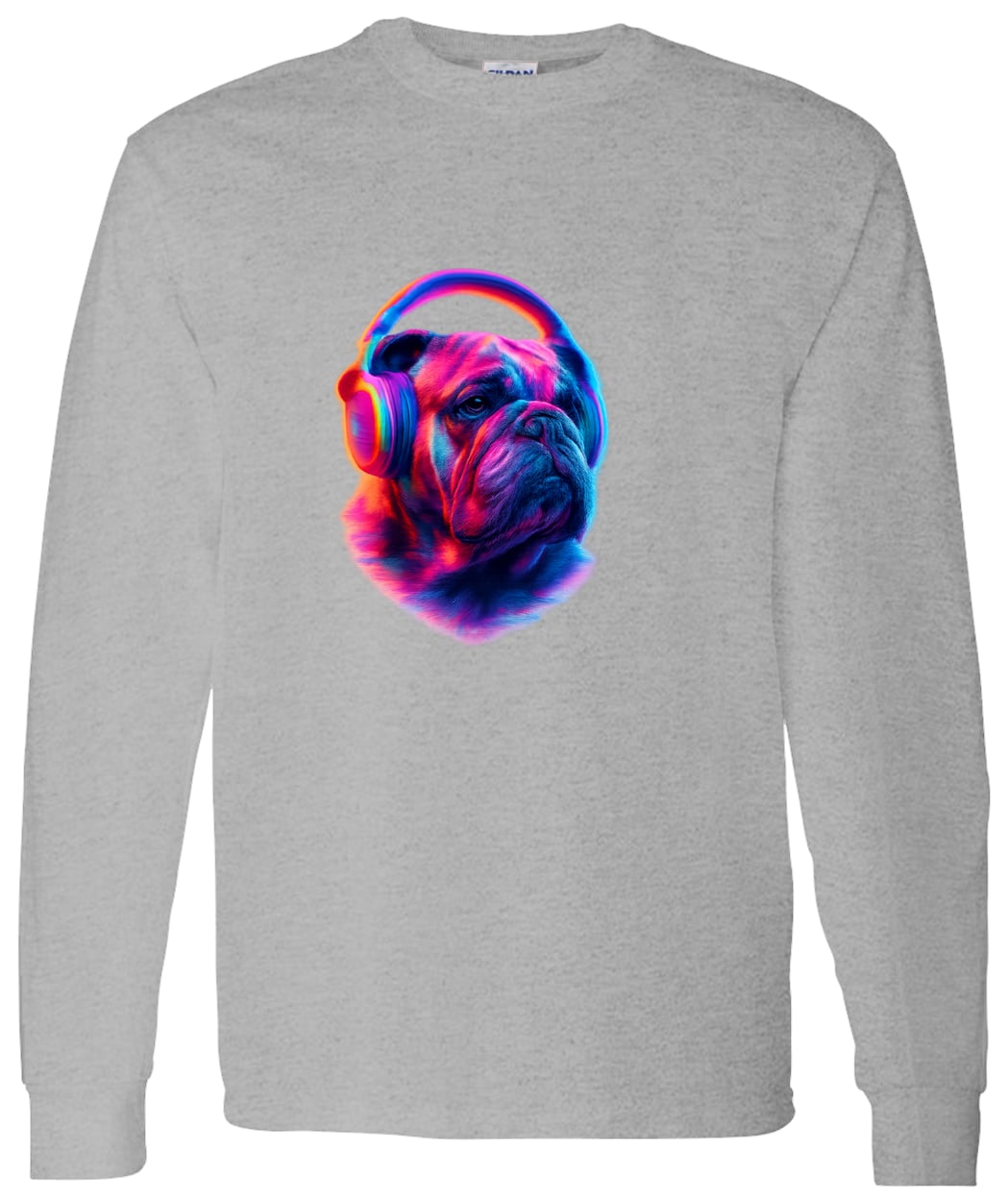 G540 LS T-Shirt 5.3 oz. - Sport Grey